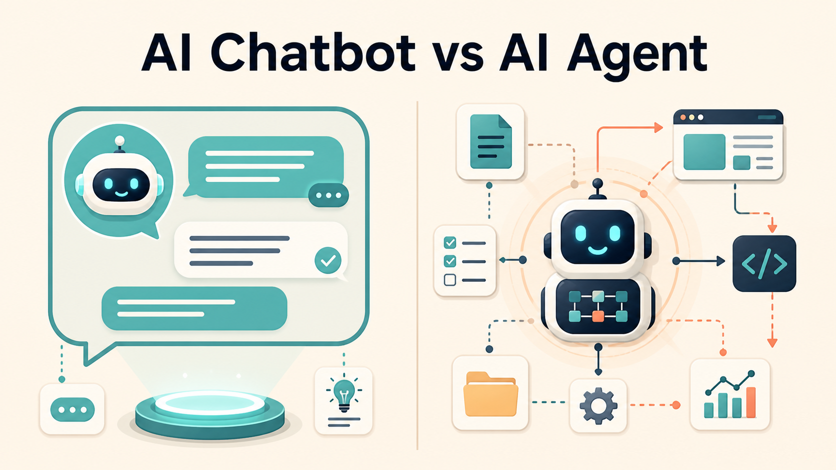 AI Chatbot vs AI Agent